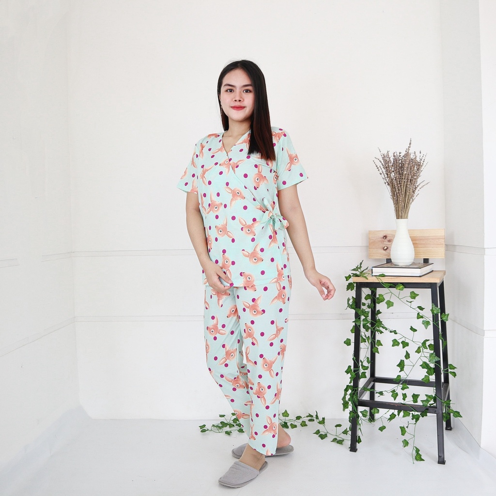 IZANY Piyama Kimono Katun Eropa Premium-FOX TOSCA KP