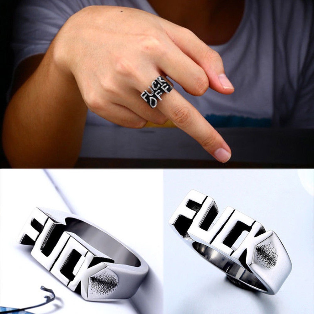 Creative  Unisex  Stainless Steel  Punk Rings