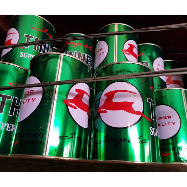 

Thiner pengencer cat minyak cat besi kayu campuran cat thiner impala