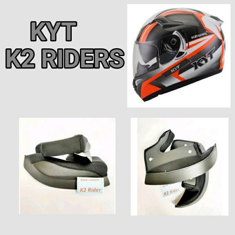 Busa Helm KYT K2 Rider K2R / Cheek pad Busa Pipi Kyt K2R Cheek pad Helm Kyt