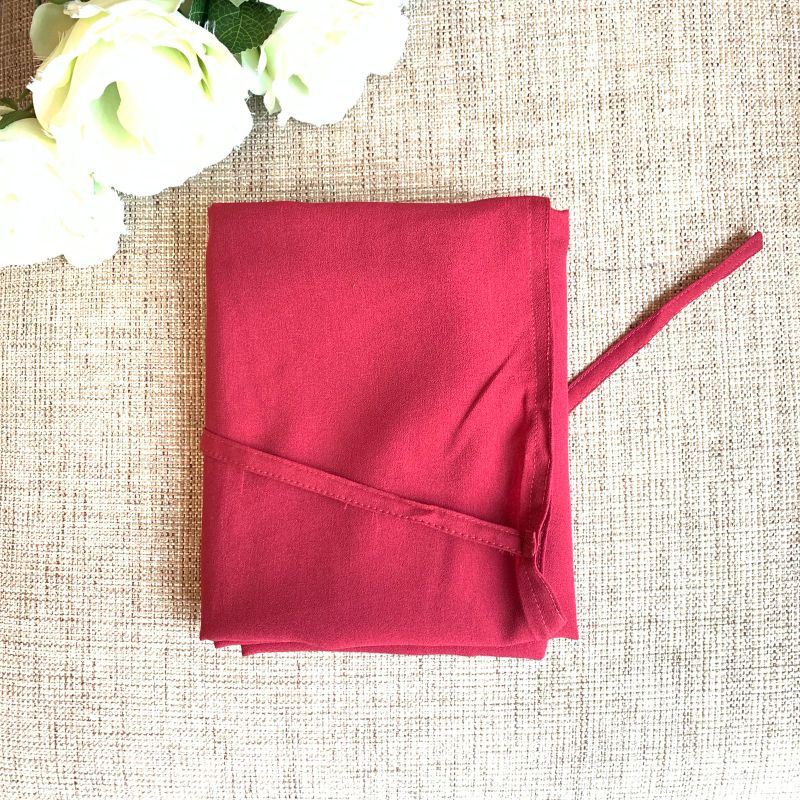 BERGO MARYAM DIAMOND |  | BERGO JUMBO | BERGO POLOS | HIJAB INSTAN | BERGO INSTAN | ORI|AZZURA-Maroon