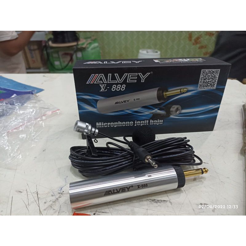 Mic Jepit Alvey 888