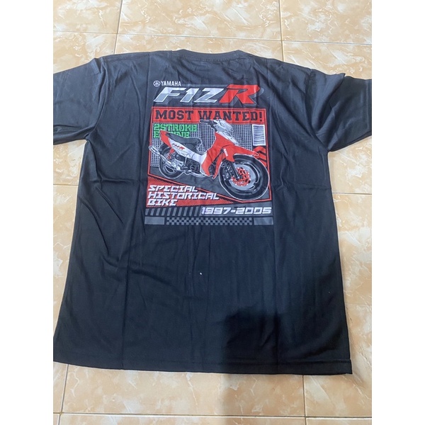 kaos motor yamaha fiz r klasik