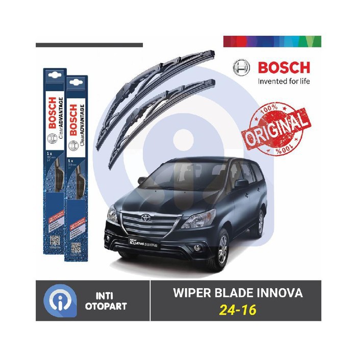 Wiper Blade Innova Xtrail BOSCH Sepasang Advantage 16-24&quot; ORIGINAL