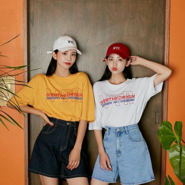 VTR TEE BAJU  KOREA  MURAH BAJU  TUMBLR MURAH Shopee  