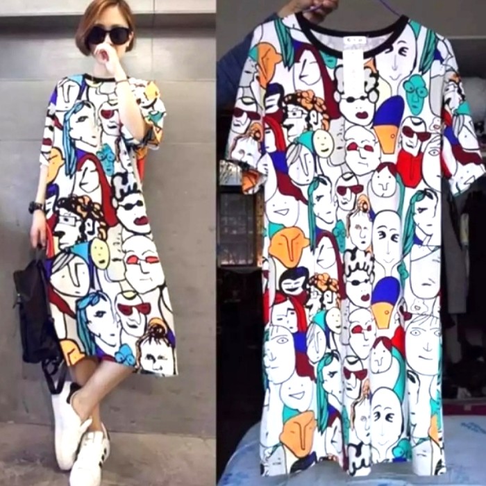 Daster Wanita/ Daster Jumbo/ Dress Jumbo/ Dress Santai/ Dress Fashion