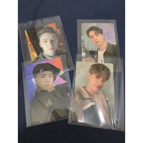 photocard seventeen attacca carat version vernon dokyeom jeonghan