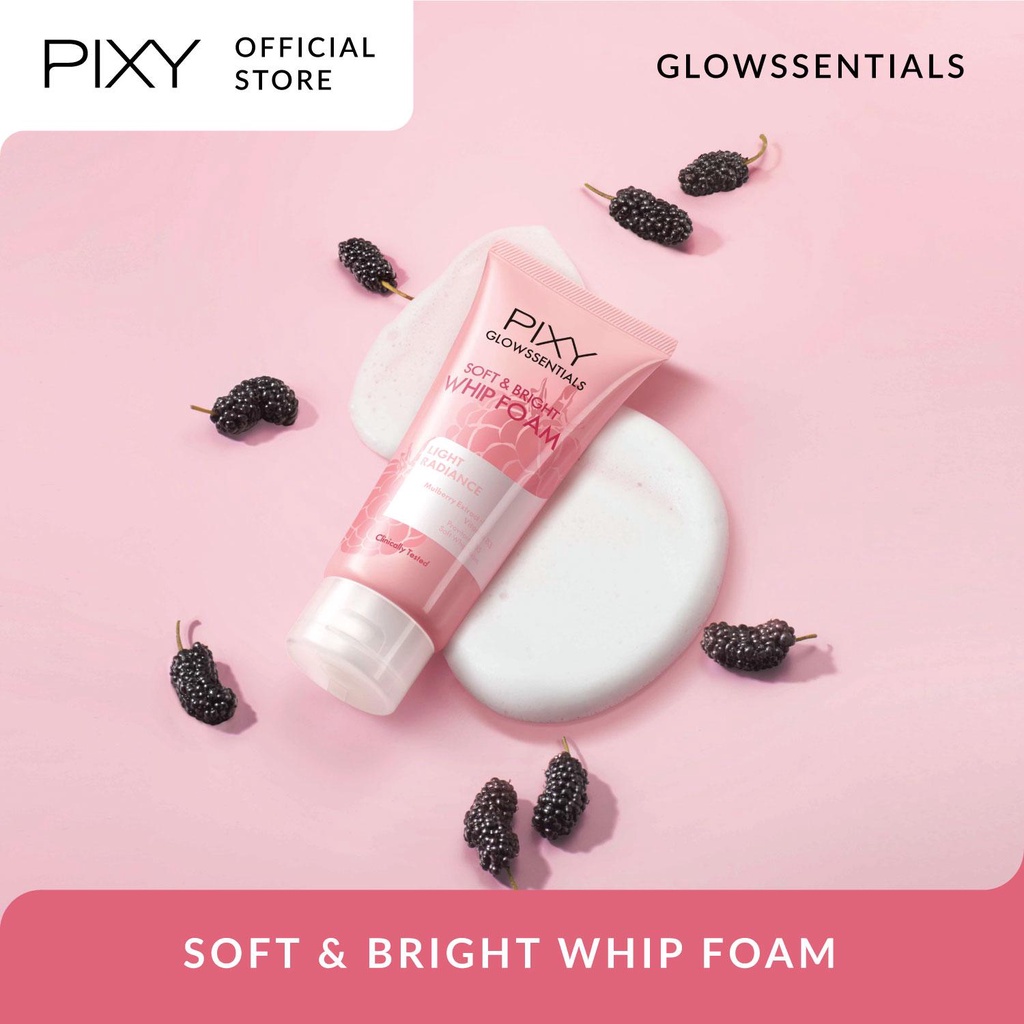 PIXY GFLOWSSENTIALS SOFT &amp; BRIGHT WHIP FOAM 60gr