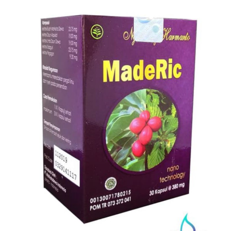 MADERIC OBAT HERBAL UNTUK ASAM URAT 100% ORIGINAL
