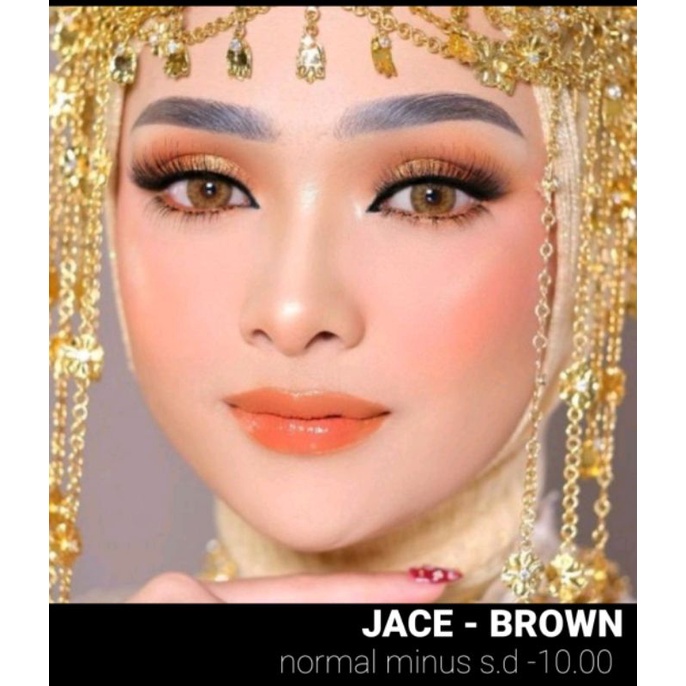 SOFTLENS TOP GEL JACE  by EOS NORMAL MINUS s.d 10.00 Softlens Minus tinggi Made In Korea