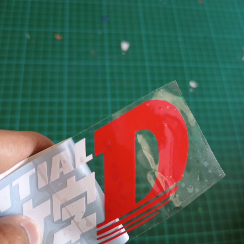 Sticker Cutting initial D