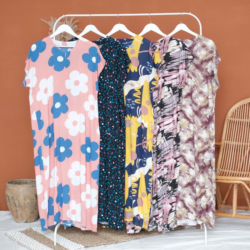 Part 2 Daster Busui Bahan katun rayon premium-2