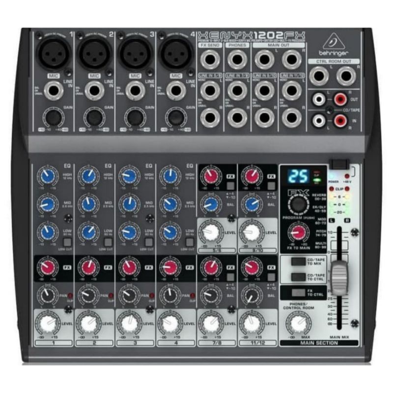 MIXER BEHRINGER XENIX QX1202 USB GARANSI RESMI