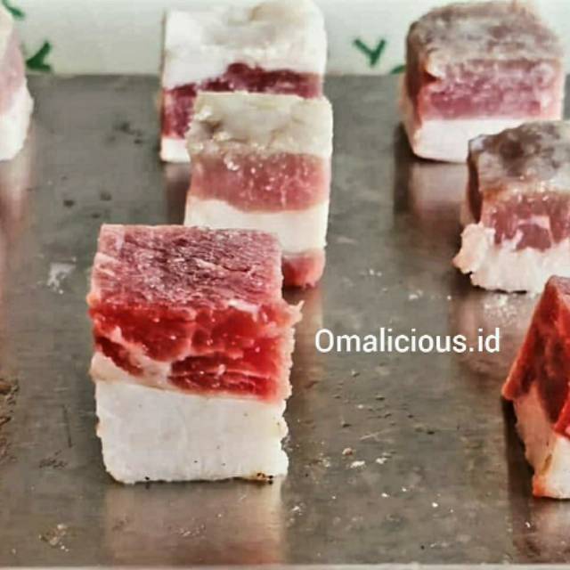 

Beef shortplate cube alternatif saikoro 450gr
