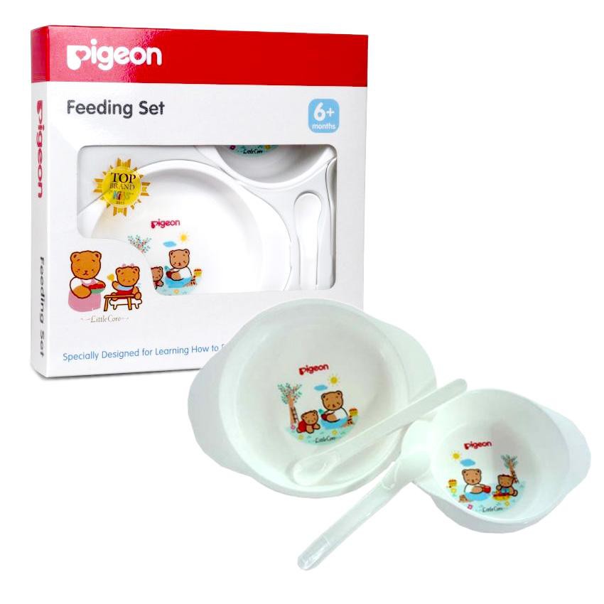 FEEDING SET PIGEON / PERLENGKAPAN MAKAN BAYI / TEMPAT MAKAN BAYI