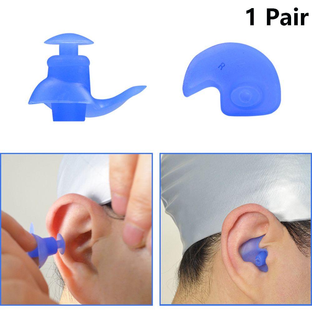Chookyy 1pasang Korek Kuping Dewasa Anti Debu Waterproof Diving Ear Plugs