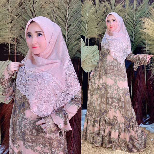 Gamis silk brand shellasaukia
