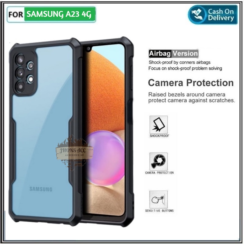 MURAH Case SAMSUNG A23 4G Casing Armor Fusion Protect Camera