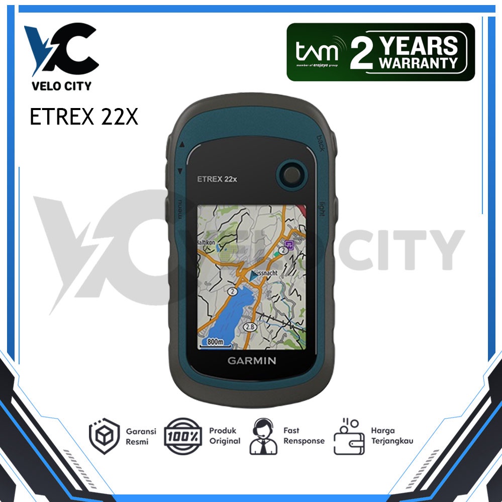 Garmin GPS Etrex 22X Original - Garansi TAM 2 Tahun