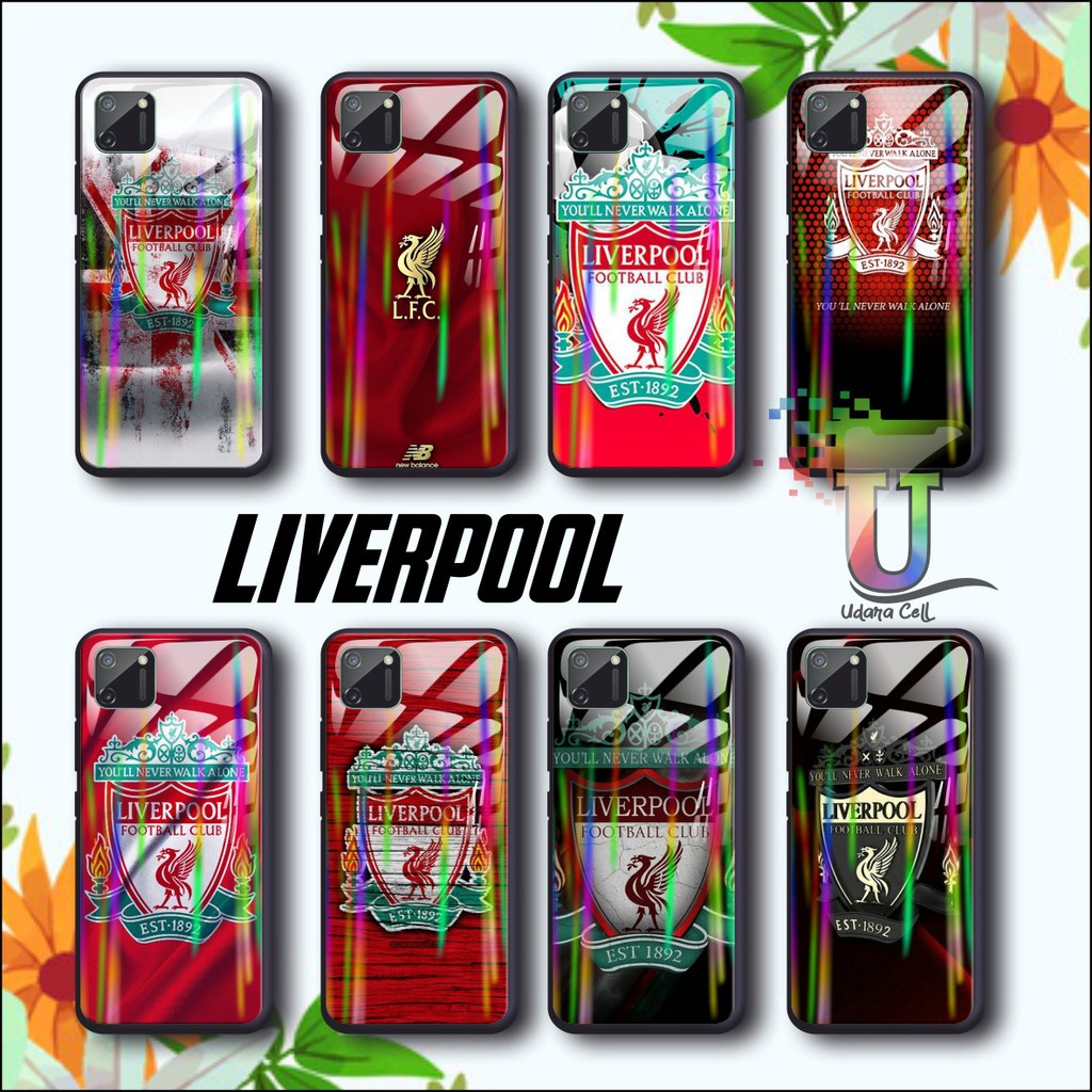 UC262 Case softcase gambar LIVERPOOL back case glass aurora samsung j2 prime g530 a21s m21 a51 a31