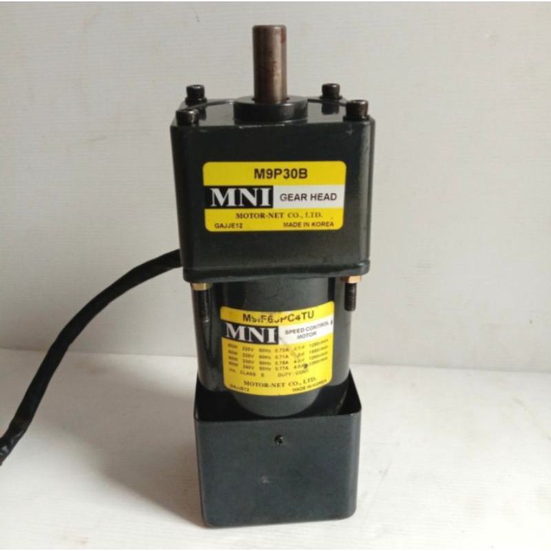 Ac Motor Gearbox MN1 90W 119Rpm