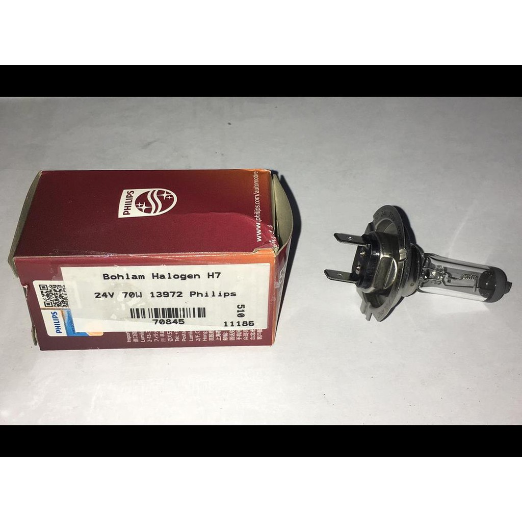 Bohlam Halogen H7 24V 70W Philips -70845