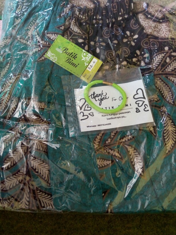 Griyabimi Rok Anak Panjang Batik Usia 8 - 9 Tahun Size 4 Lucu Terbaru