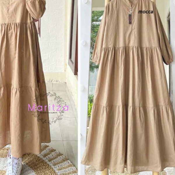 SABRINA midi dress tunik jumbo / atasan wanita polos