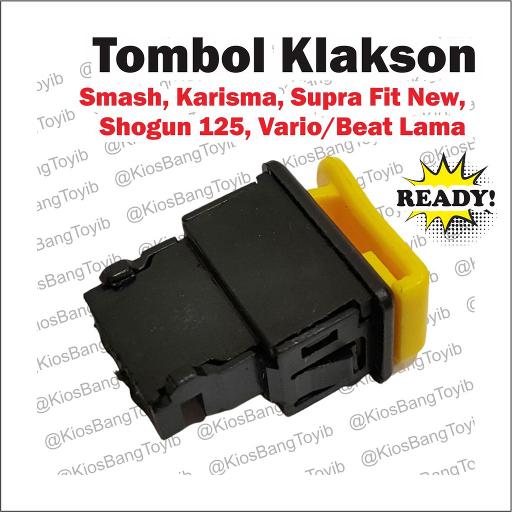 Tombol Klakson Smash, Karisma, Supra Fit New, Shogun 125, Vario Lama, Supra X125, Blade