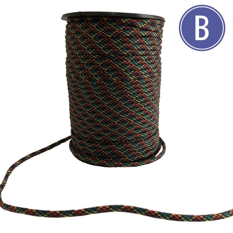 Tali Paracord 4 mm Aksesoris Gelang Outdoor Adventure Parachute Cord