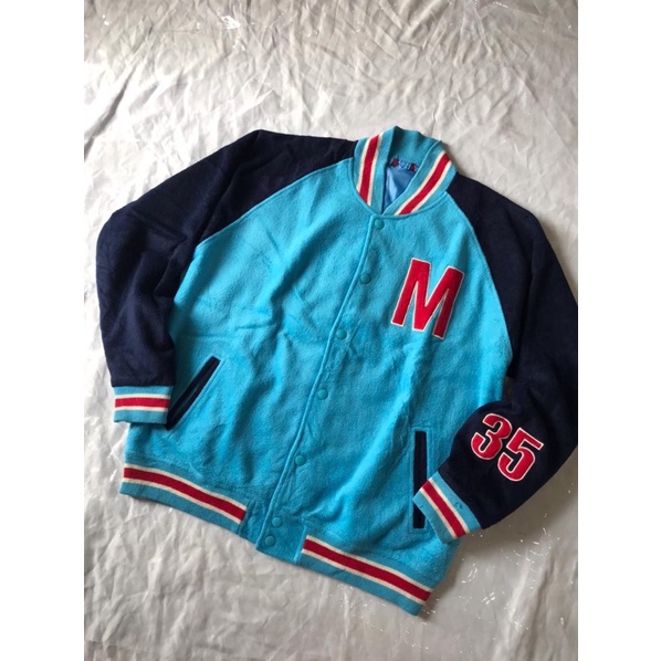 Vintage varsity suede