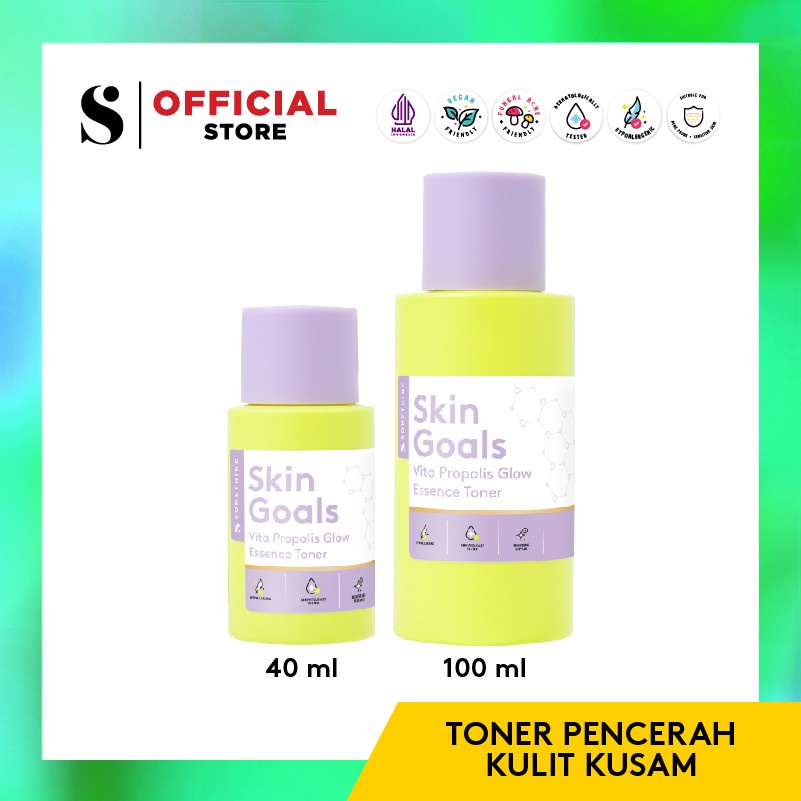 ✨ AKU MURAH ✨ SOMETHINC SKIN GOALS Vita Propolis Glow Essence Toner BPOM