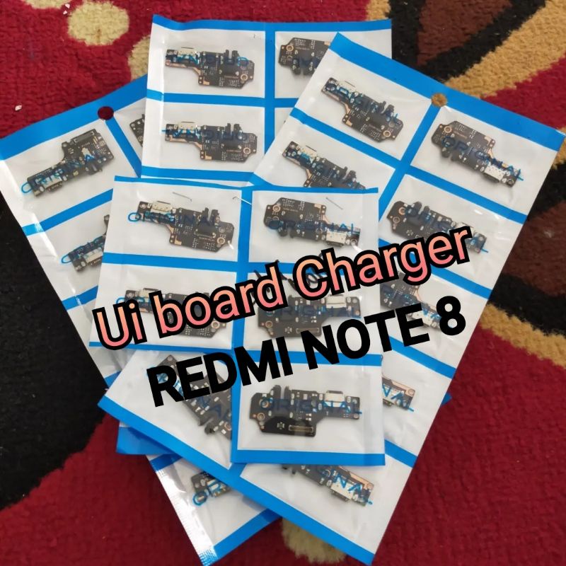 UI CHARGER+MIC+HF REDMI NOTE 8