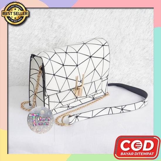 Coach 8560, One Shoulder Soft European Bag Tas Samping Kerja Import Remaja Simple Cewek Tasready Tas