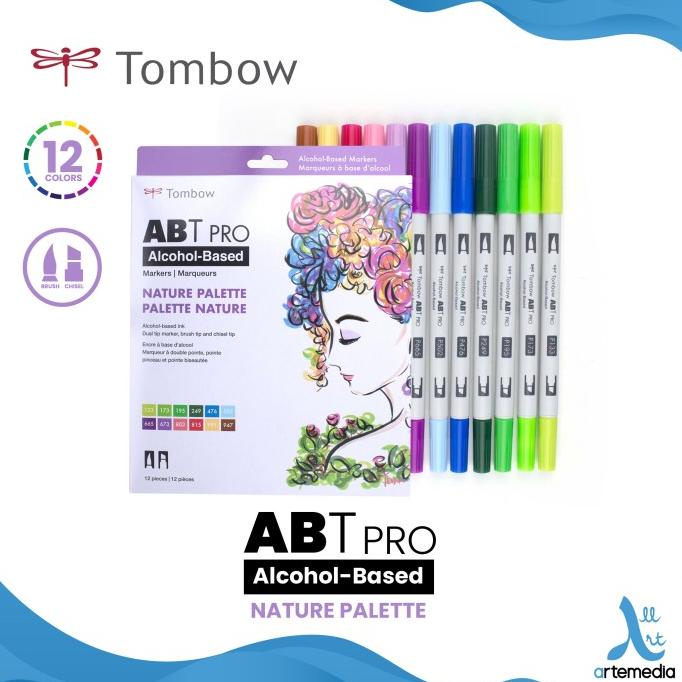 

[[COD]] Brush Pen Tombow ABT PRO Nature Palette Set 12 Dual Marker TERUJI Kode 466
