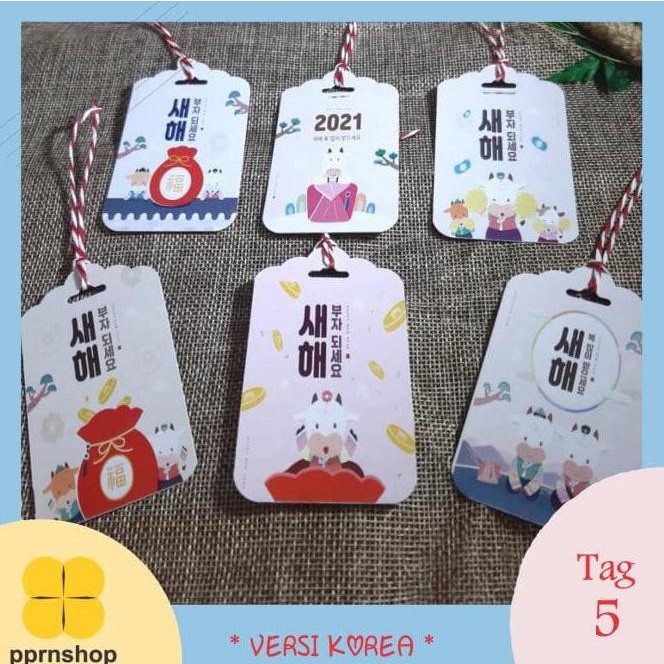 

BAYAR COD TAG IMLEK 2021/HANGTAG CHINESE NEW YEAR/TAG HAMPERS/KARTU UCAPAN TERBARU Kode 1072