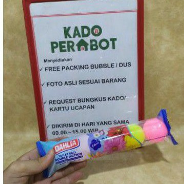 Pengusir serangga &amp; penghilang bau double ball toilet isi 5 200gr