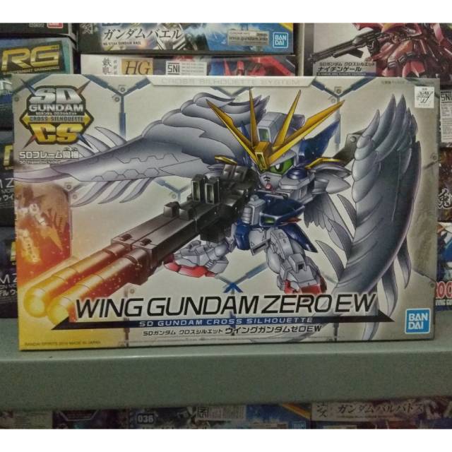 SD BANDAI CROSS SILHOUETTE WING GUNDAM ZERO CUSTOM EW