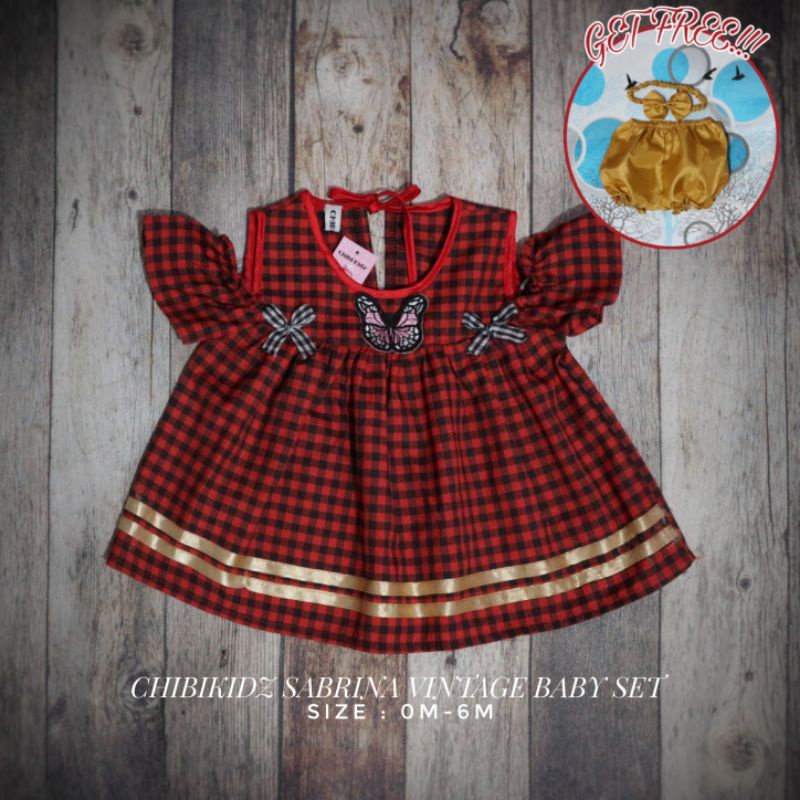 CHIBIKIDZ SABRINA VINTAGE PREMIUM BABY SET