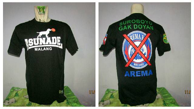 KAOS BONEK PERSEBAYA DISTRO MURAH KATUN COMBED 30S