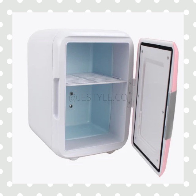 Mini Fridge Kulkas Kecil Skincare Perawatan Wajah Round Shape Imported Shopee Indonesia
