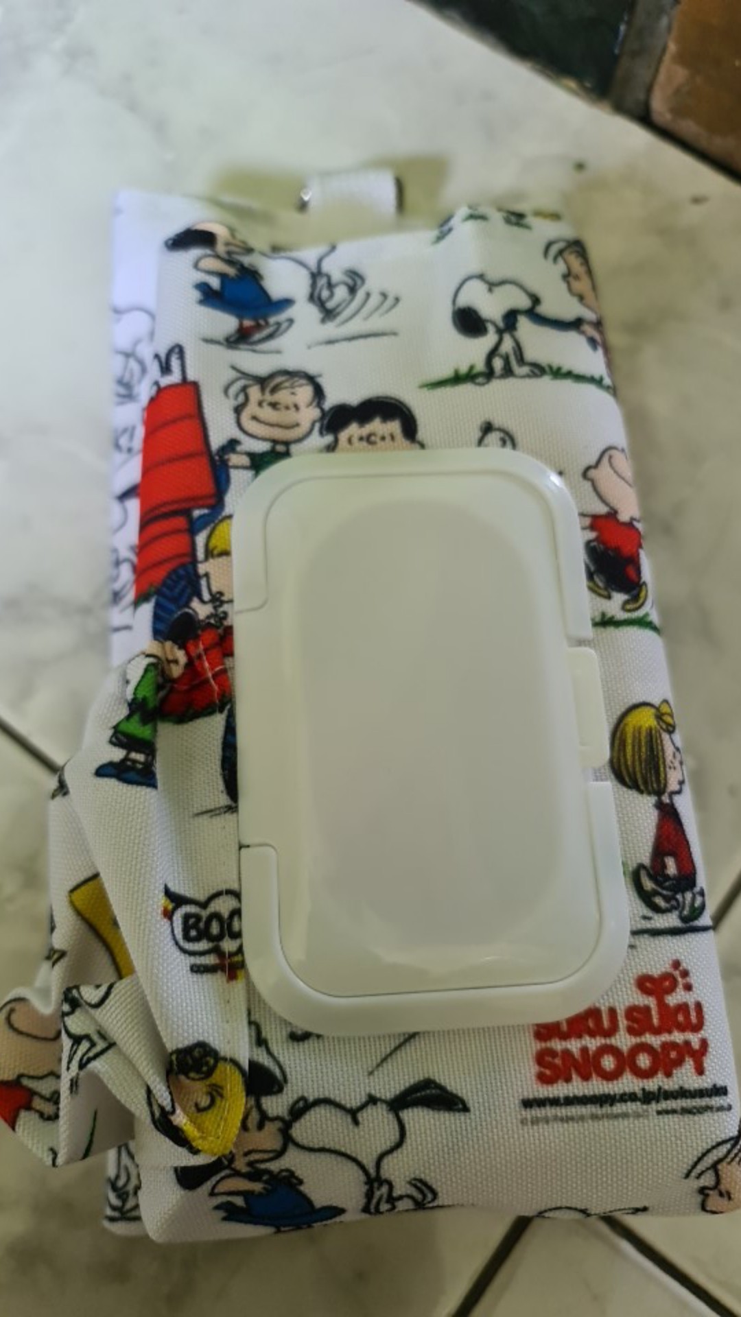 Pouch Tissue, Tempat Tissue 5in1 Bts Disney Mickey Minnie Snoopy Donald