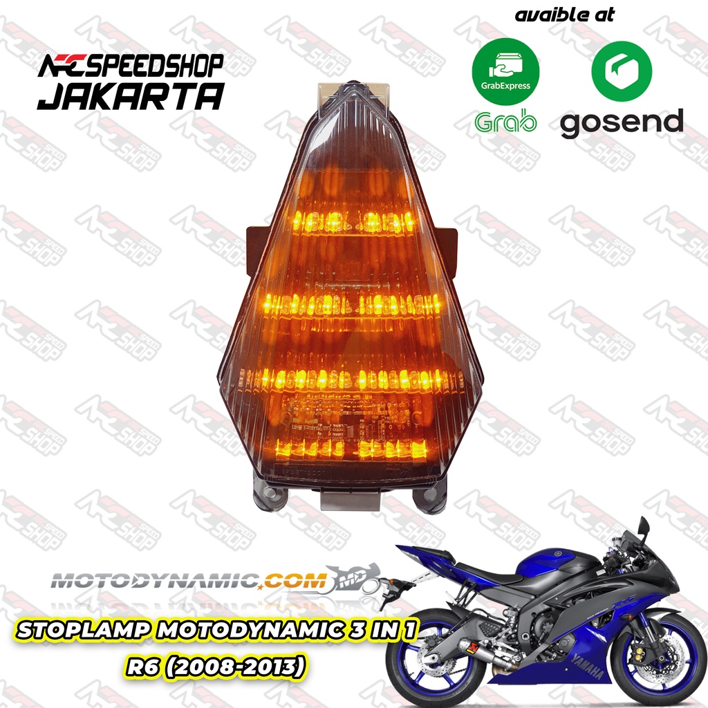 Stoplamp 3in1 Motodynamic Lampustop Motodynamic Yamaha R6