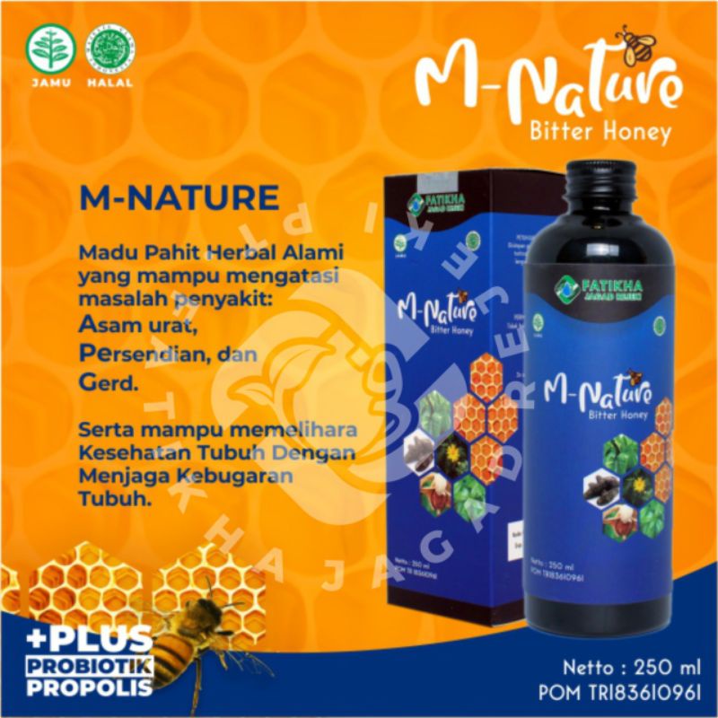 M-nature Madu Pahit Herbal Alami