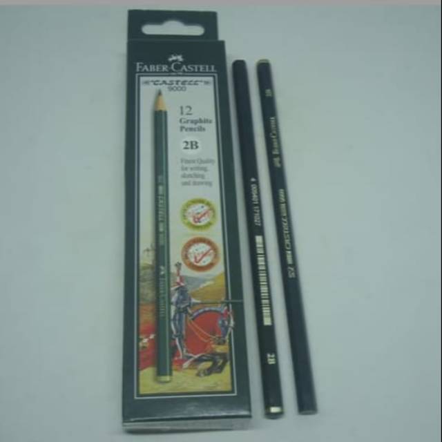 

Pensil 2B fabercastell 1pack isi 12 pcs