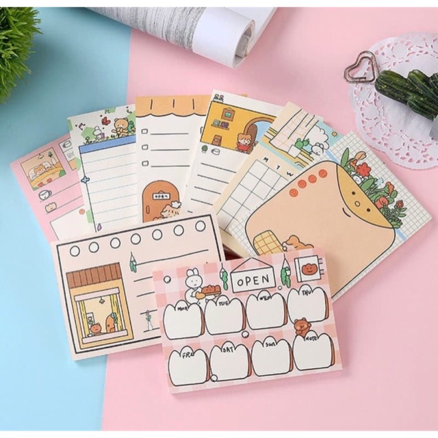 

STICKY NOTES, KERTAS MEMO, MEMO PAD LUCU