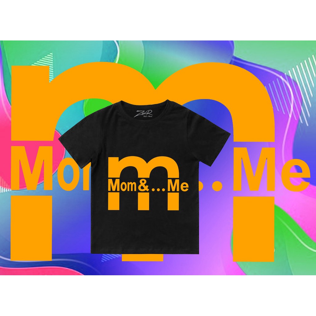 znar - DISKON 12.12 baju kaos bayi / anak / Unisex/ kaos anak-anak 0-5 tahun gambar Mom&Me