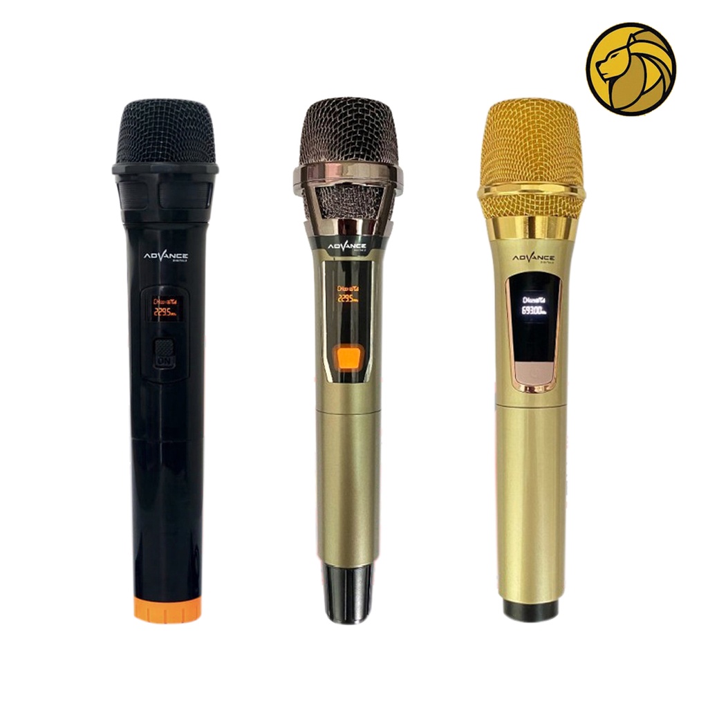 Profesional Wireless Microphone Advance MIC 103 102 101 (Mic Tanpa Kabel)