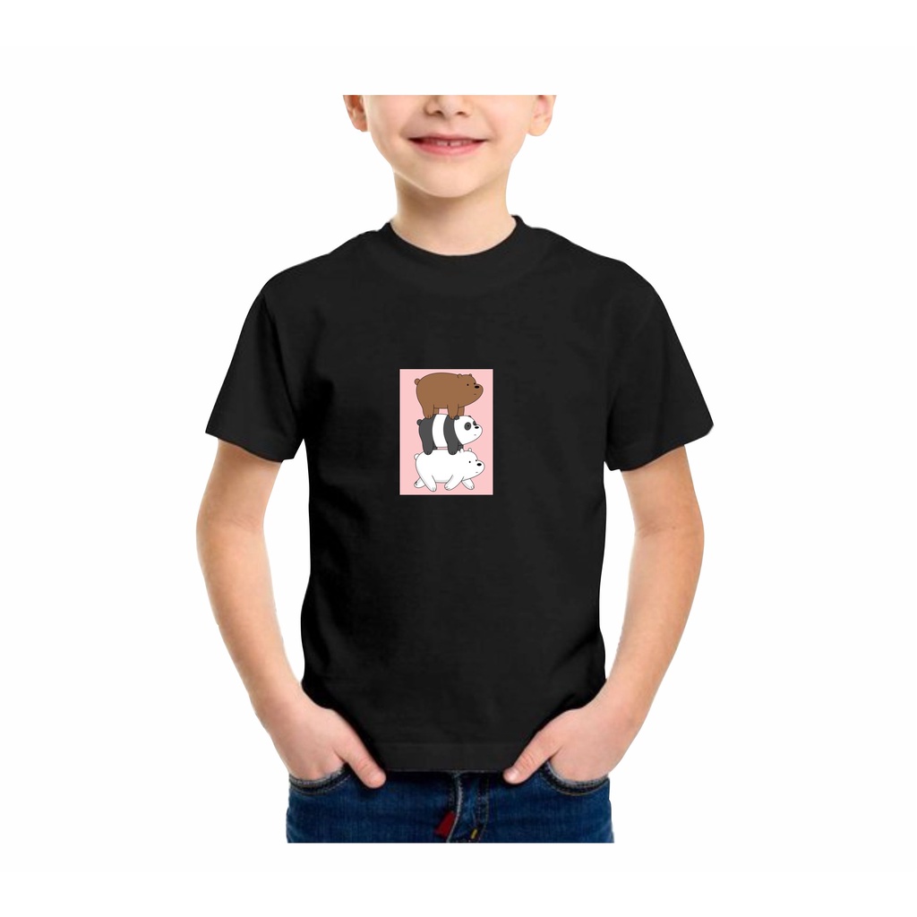 Kaos anak anak bergambar print digital unisex bisa di pakai laki laki dan perempuan 002