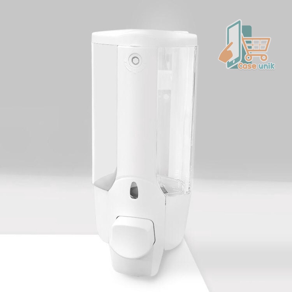 RT86 TEMPAT HAND SOAP WASHING HAND DISPENSER SABUN CAIR SINGLE KEY LOCK TUBE DOUBLE 1 TABUNG DINDING WC CS3951